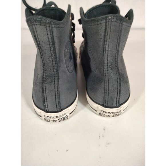 Converse Chuck Taylor All Star Dark Wash High-Top Sneakers M6.5W8.5 Adult - Picture 6 of 10